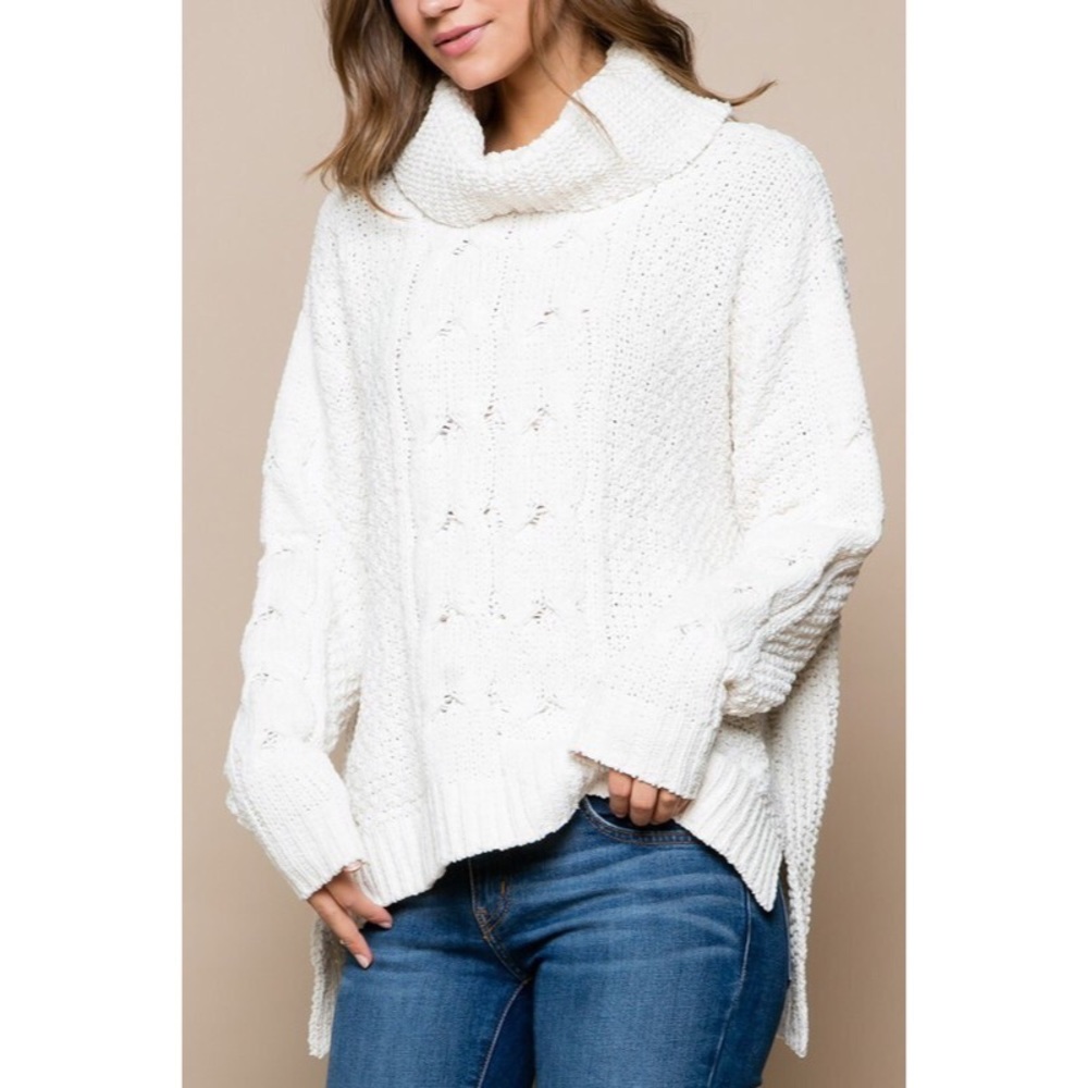 Mila Chunky Turtleneck Sweater - Picture 3 of 4